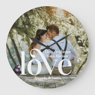 Grande Horloge Ronde Il est toujours temps pour notre photo LOVE