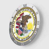 Grande Horloge Ronde Illinois (Angle)