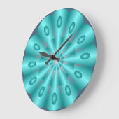 Grande Horloge Ronde Illusion optique de Wall Clock (Angle)