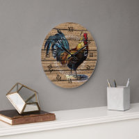 Illustration de coq de ferme personnalisée sur mes