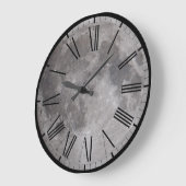 Grande Horloge Ronde Image d'astronomie de Pleine lune (Angle)