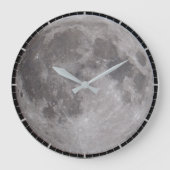 Grande Horloge Ronde Image d'astronomie de Pleine lune (Recto)