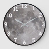 Grande Horloge Ronde Image d'astronomie Pleine lune (Recto)