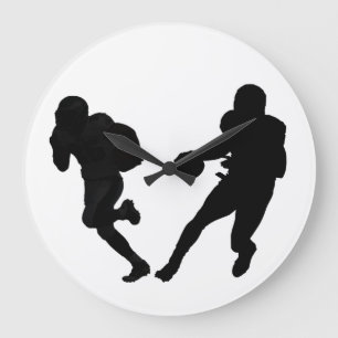 Grande Horloge Ronde Image de football pour l'horloge ronde (grande) mu