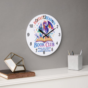Grande Horloge Ronde Imaginaire Readers Book Club...