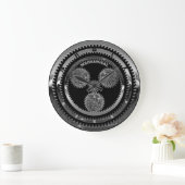 Grande Horloge Ronde Impression mécanique multi-gear (Maison)