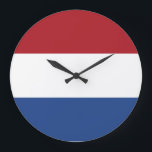 Grande Horloge Ronde Indicateur Pays-Bas<br><div class="desc">Indicateur Pays-Bas</div>