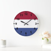 Grande Horloge Ronde Indicateur Pays-Bas (Maison)