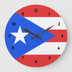 Grande Horloge Ronde Indicateur Porto Rico
