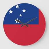 Grande Horloge Ronde Indicateur Samoa (Recto)