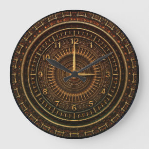 Grande Horloge Ronde Industrial steampunk clock