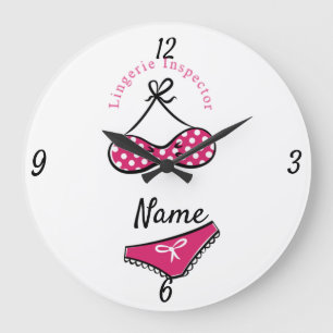 Grande Horloge Ronde Inspecteur de lingerie Thunder_Cove 