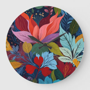 Grande Horloge Ronde Interconnecté