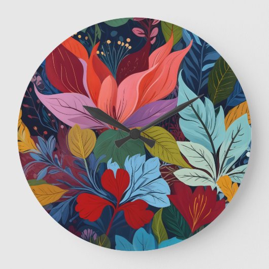 Grande Horloge Ronde Interconnecté (Recto)