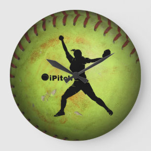Grande Horloge Ronde iPitch Softball de lancer rapide