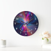 Grande Horloge Ronde Iridescence structurelle (Maison)