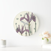 Grande Horloge Ronde Iris Lace (Maison)