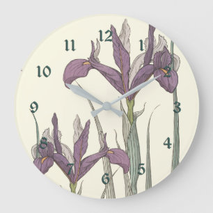 Grande Horloge Ronde Iris Lace