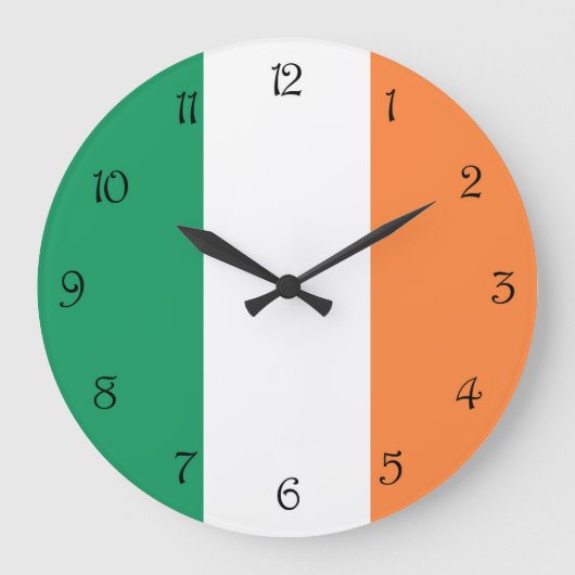 Grande Horloge Ronde Irish Flag (Recto)