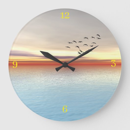 Grande Horloge Ronde Irish Image for Acrylic Wall Clock (Recto)