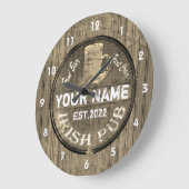 Grande Horloge Ronde Irish pub (Angle)