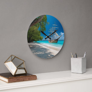 Grande Horloge Ronde Island Dreams - Collection Caribbean Friends