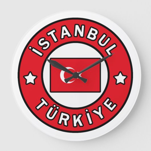 Grande Horloge Ronde Istanbul Türkiye (Recto)