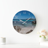 Grande Horloge Ronde It's time to go paradise (Maison)