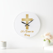 Grande Horloge Ronde It's Time to Pray (Maison)