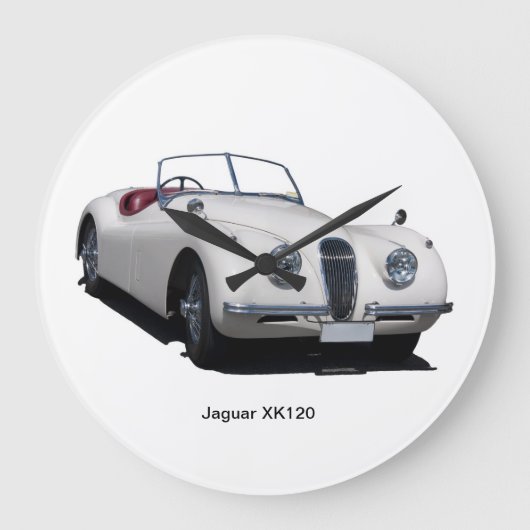 Grande Horloge Ronde Jaguar XK120 (Recto)