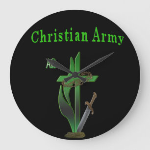 Grande Horloge Ronde J'aime les cadeaux de Jésus