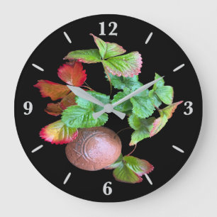 Grande Horloge Ronde Jardin de la saison des fraises