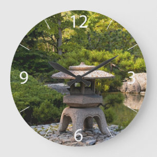 Grande Horloge Ronde Jardin japonais