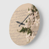 Grande Horloge Ronde jaser script clopt (Angle)