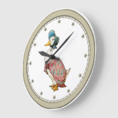 Grande Horloge Ronde Jemima puddleduck (Angle)