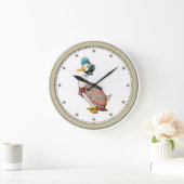 Grande Horloge Ronde Jemima puddleduck (Maison)
