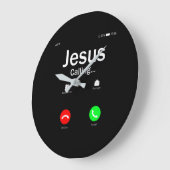 Grande Horloge Ronde Jésus Appelle (Angle)