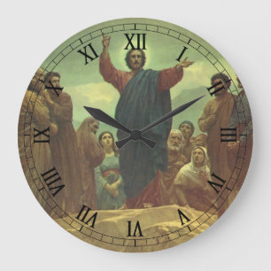 Grande Horloge Ronde Jésus-Christ Sermon sur la montagne, Religion Vint
