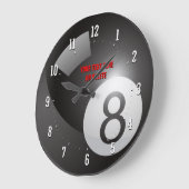 Grande Horloge Ronde Jeu | Meilleur lecteur (Angle)