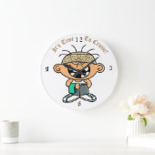 Grande Horloge Ronde Jimmy Lowrider (Maison)