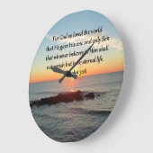 GRANDE HORLOGE RONDE JOHN 3:16 SUNRISE (Angle)