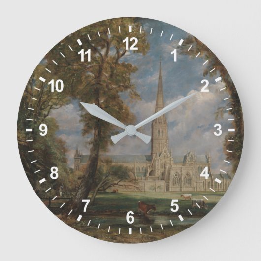 Grande Horloge Ronde John Constable | Cathédrale de Salisbury de Bish (Recto)