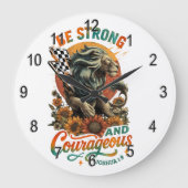 Grande Horloge Ronde Joshua 1:9 (Recto)