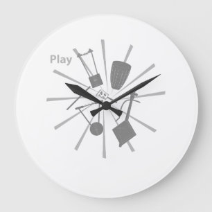 Grande Horloge Ronde Jouer