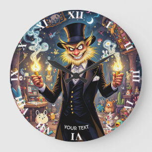 Grande Horloge Ronde Jouets de super-méchants mignons de fantaisie