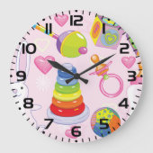 Grande Horloge Ronde Jouets pour Bébé et Articles de Puériculture Essen (Recto)