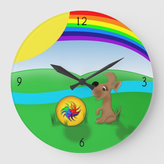 Grande Horloge Ronde Jouons (Recto)