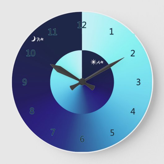 Grande Horloge Ronde Jour et nuit (Recto)