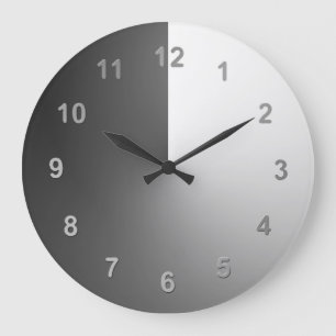 Grande Horloge Ronde Jour et nuit