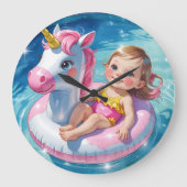 Grande Horloge Ronde Jours de pool (Recto)